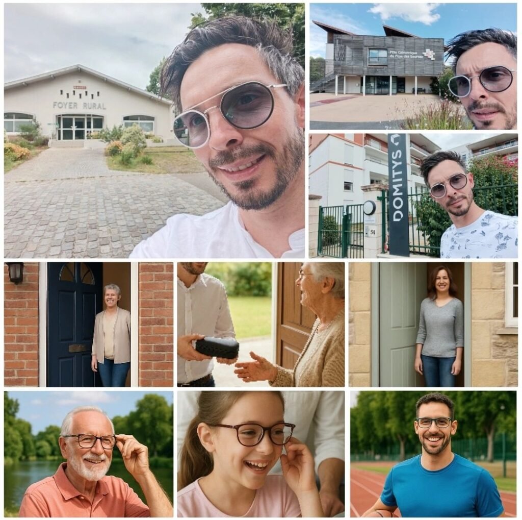 Julien L'opticien à domicile qui se déplace chez vous