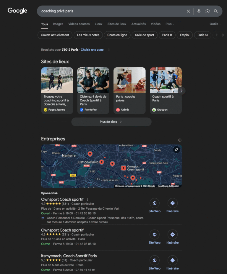 google local pack