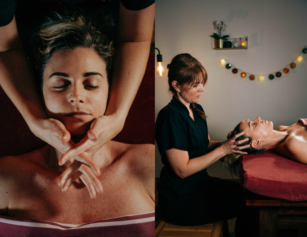 Cabinet de massage bien-être à Anglet avec ambiance zen et apaisante – shooting photo