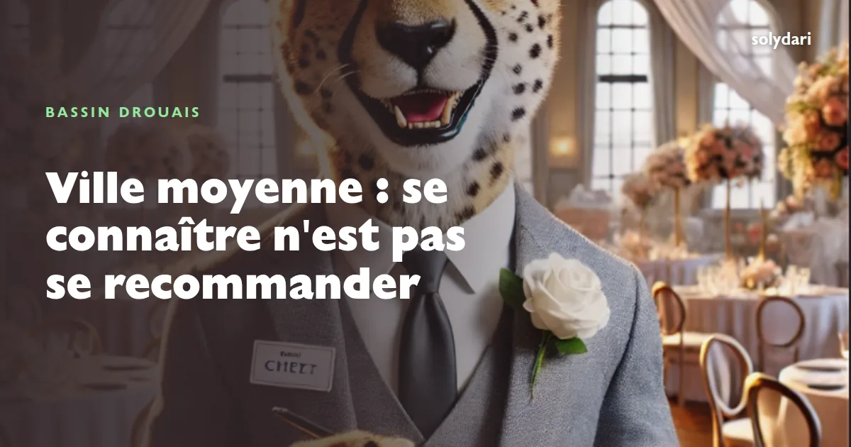 Réseautage d'affaires en ville moyenne : les relations existent déjà mais restent sociales, pas commerciales